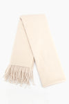 Cream Heavyweight Scarf