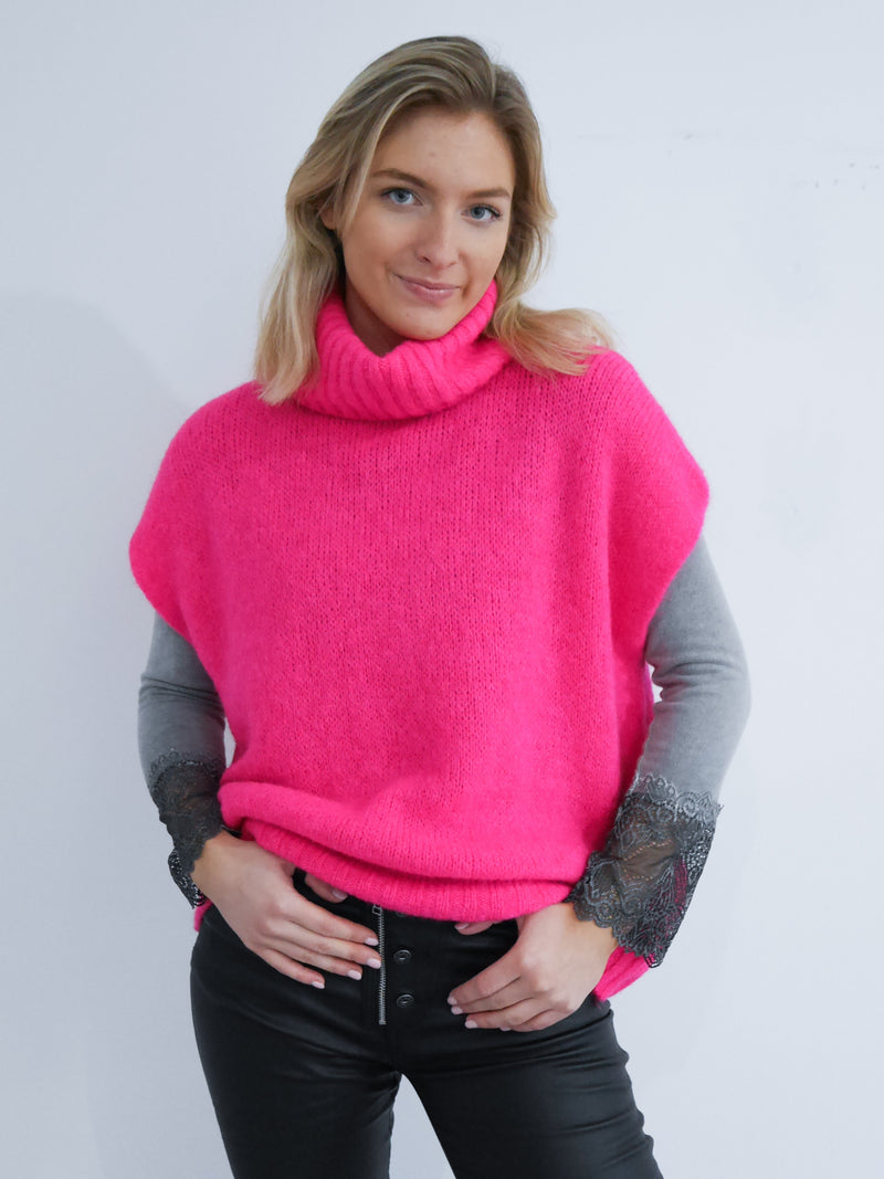 Robyn Knit Fuchsia