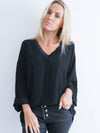 Tara Blouse Black