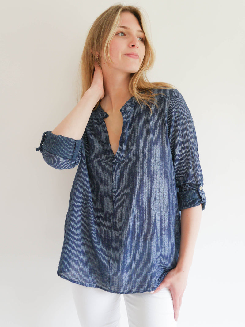 Annabel Blouse Navy