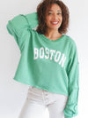 Boston Sweatshirt Green