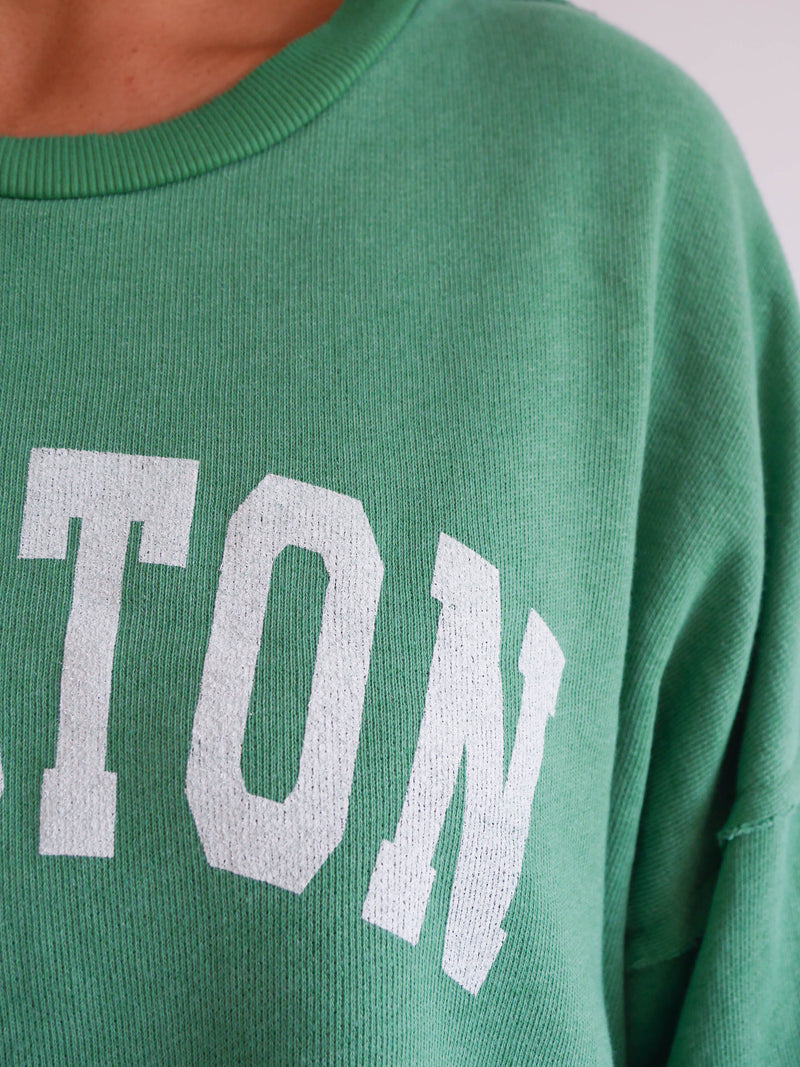 Boston Sweatshirt Green