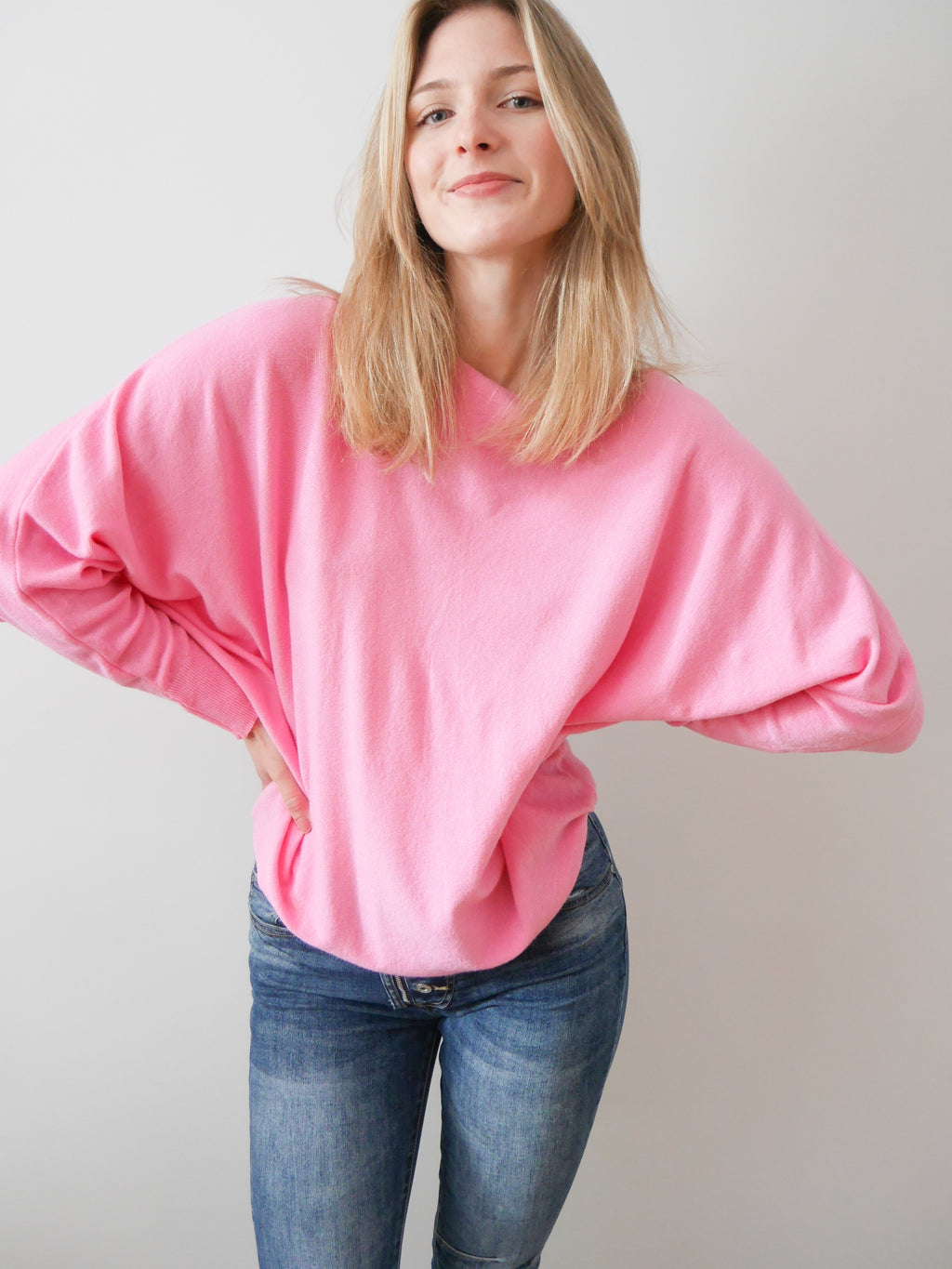 Anna Knit Bubblegum Pink