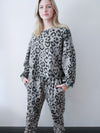 Leopard Tracksuit Set Mink