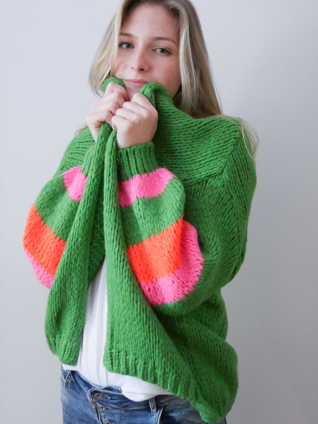 Vienna Cardigan Green