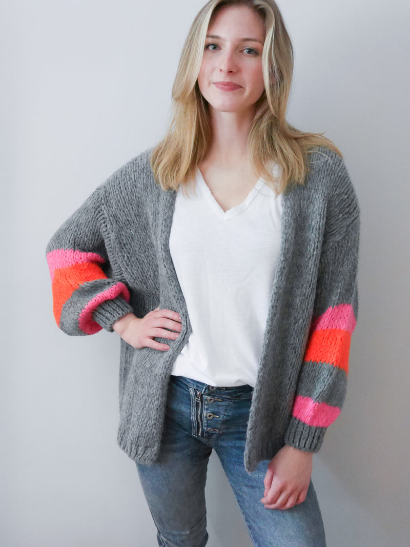 Vienna Cardigan Grey