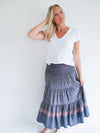 Carrie Skirt Dress Blue