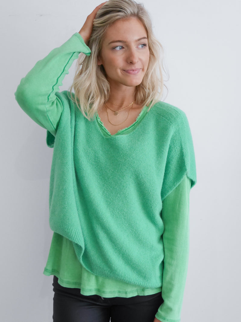 Harriet Knit Emerald