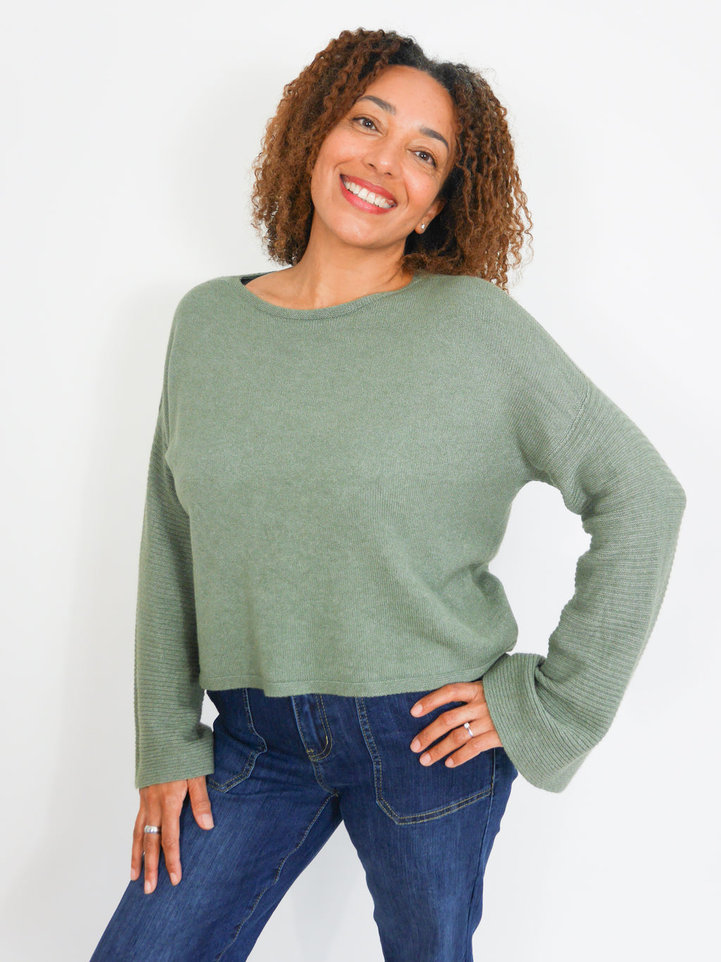 Nancy Knit Khaki