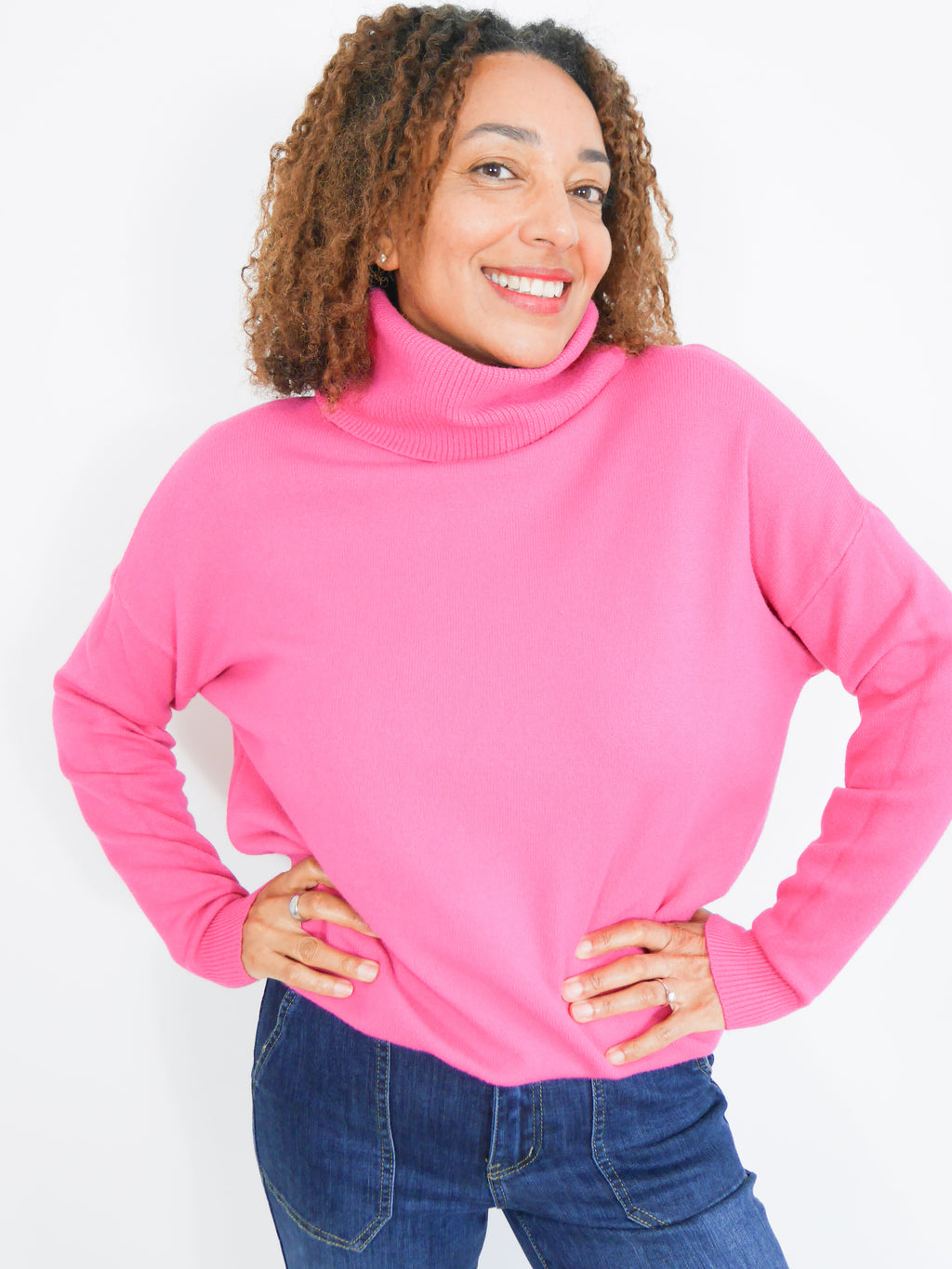 Davina Knit Fuchsia