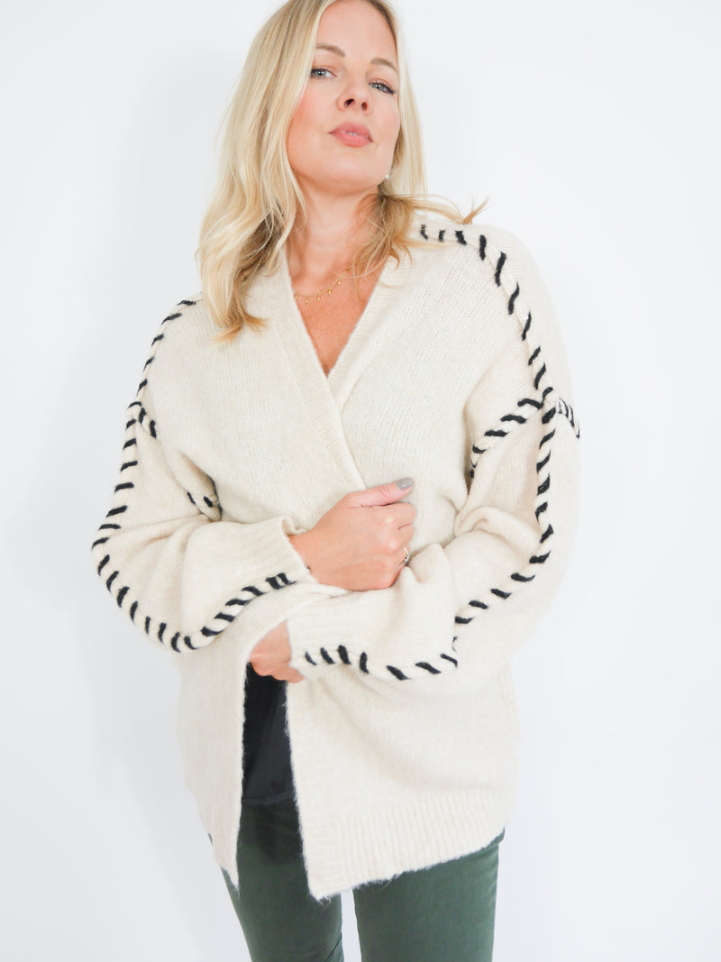 Sydney Cardigan Winter White