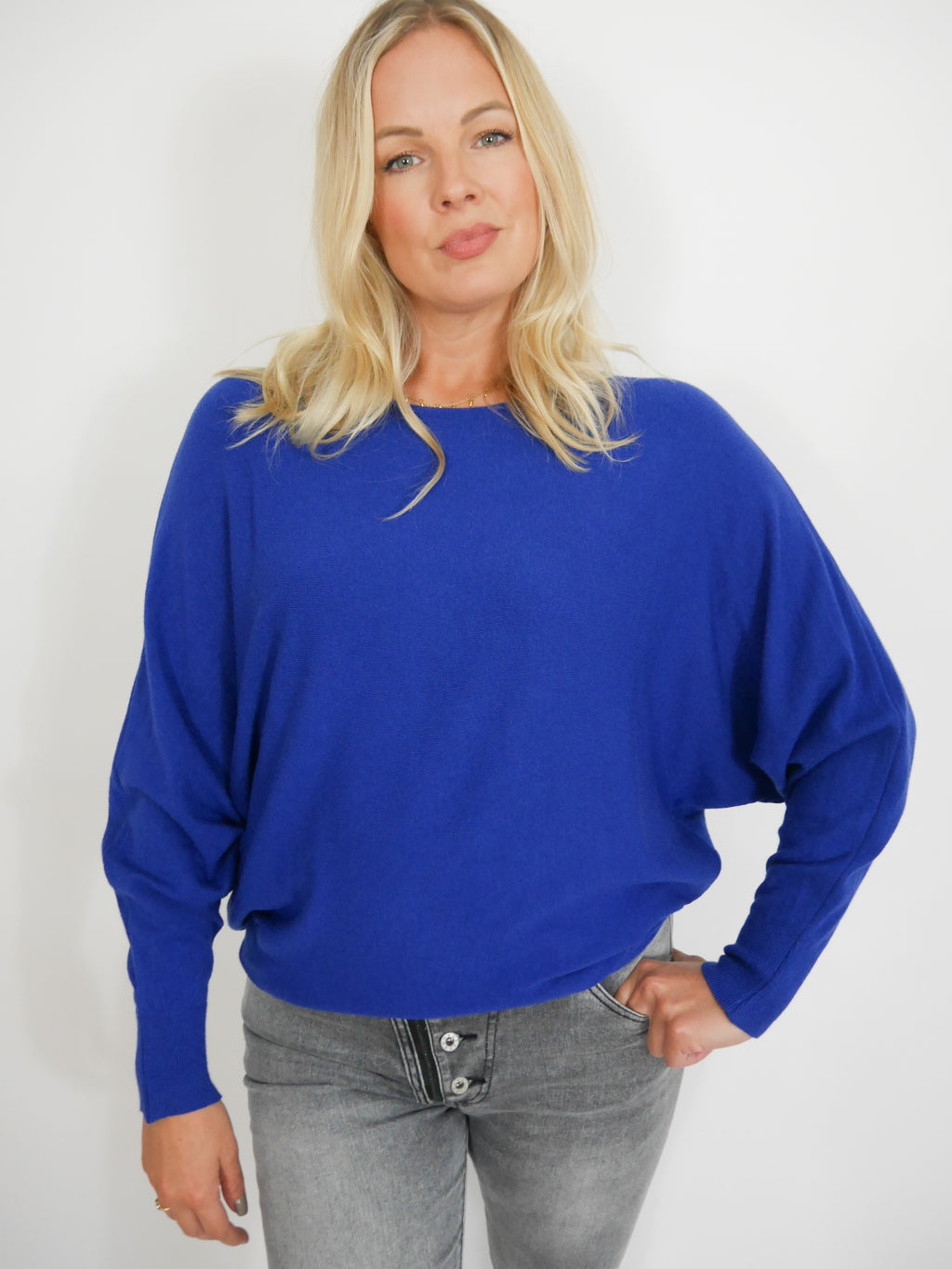 Anna Knit Royal Blue