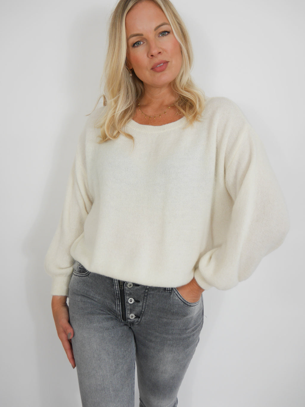 Evie Knit Winter White