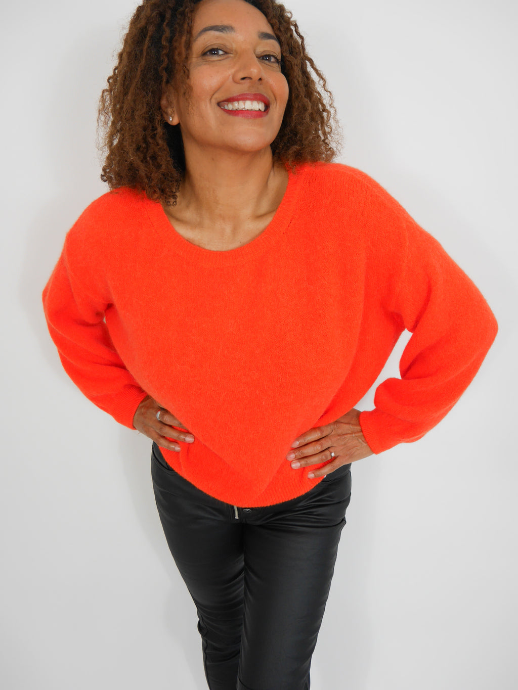 Evie Knit Orange