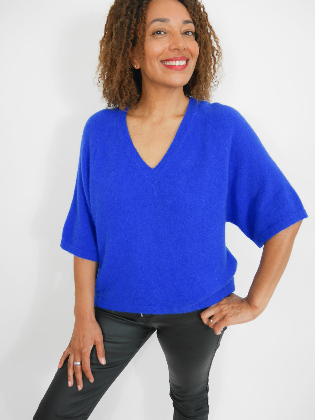 Zara Knit Royal Blue