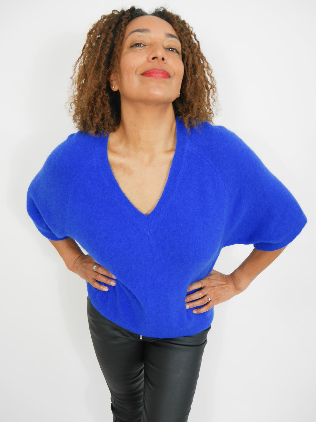 Zara Knit Royal Blue