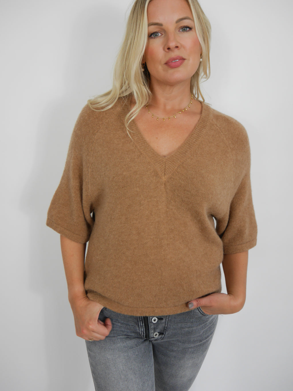 Zara Knit Camel