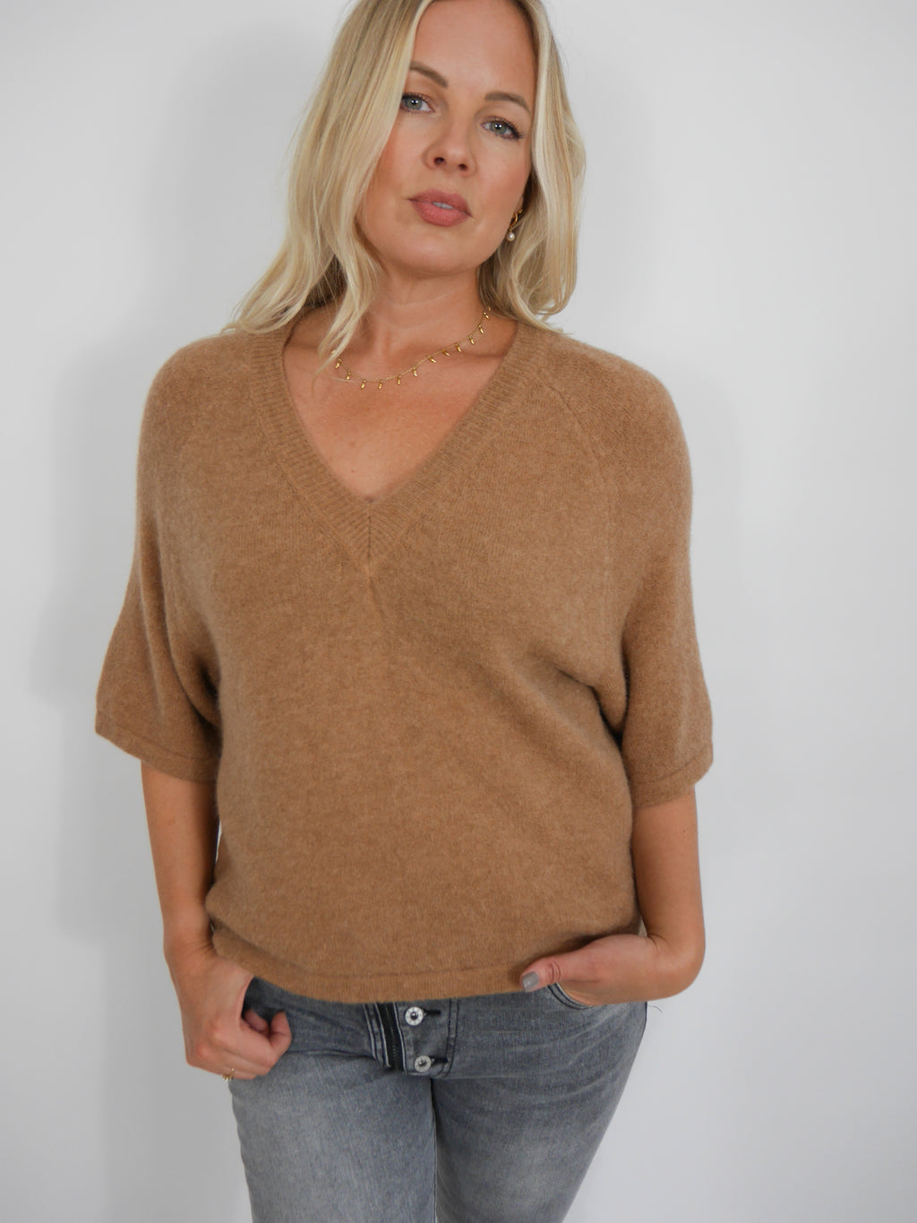 Zara Knit Camel