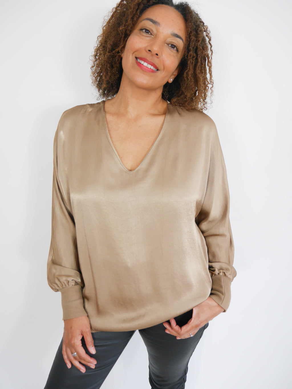 Sophia Blouse Camel