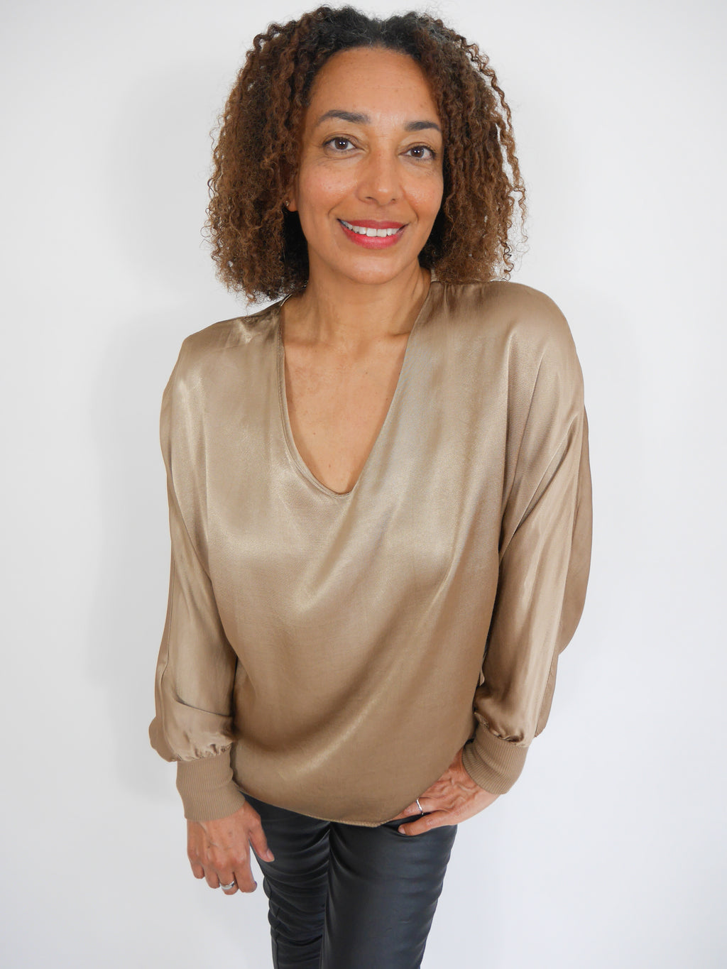 Sophia Blouse Camel