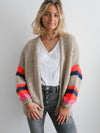 Ruby Cardigan Camel