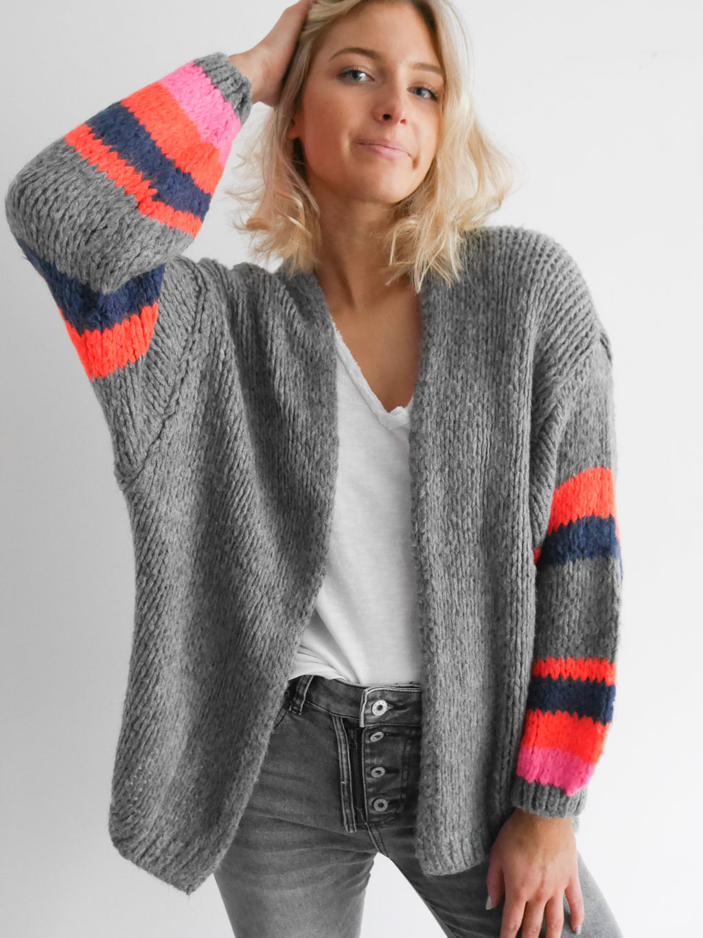 Ruby Cardigan Grey