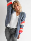 Ruby Cardigan Denim Blue