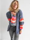 Ruby Cardigan Denim Blue