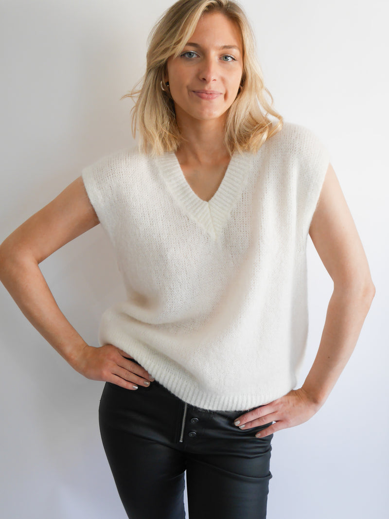 Pippa Knit Winter White