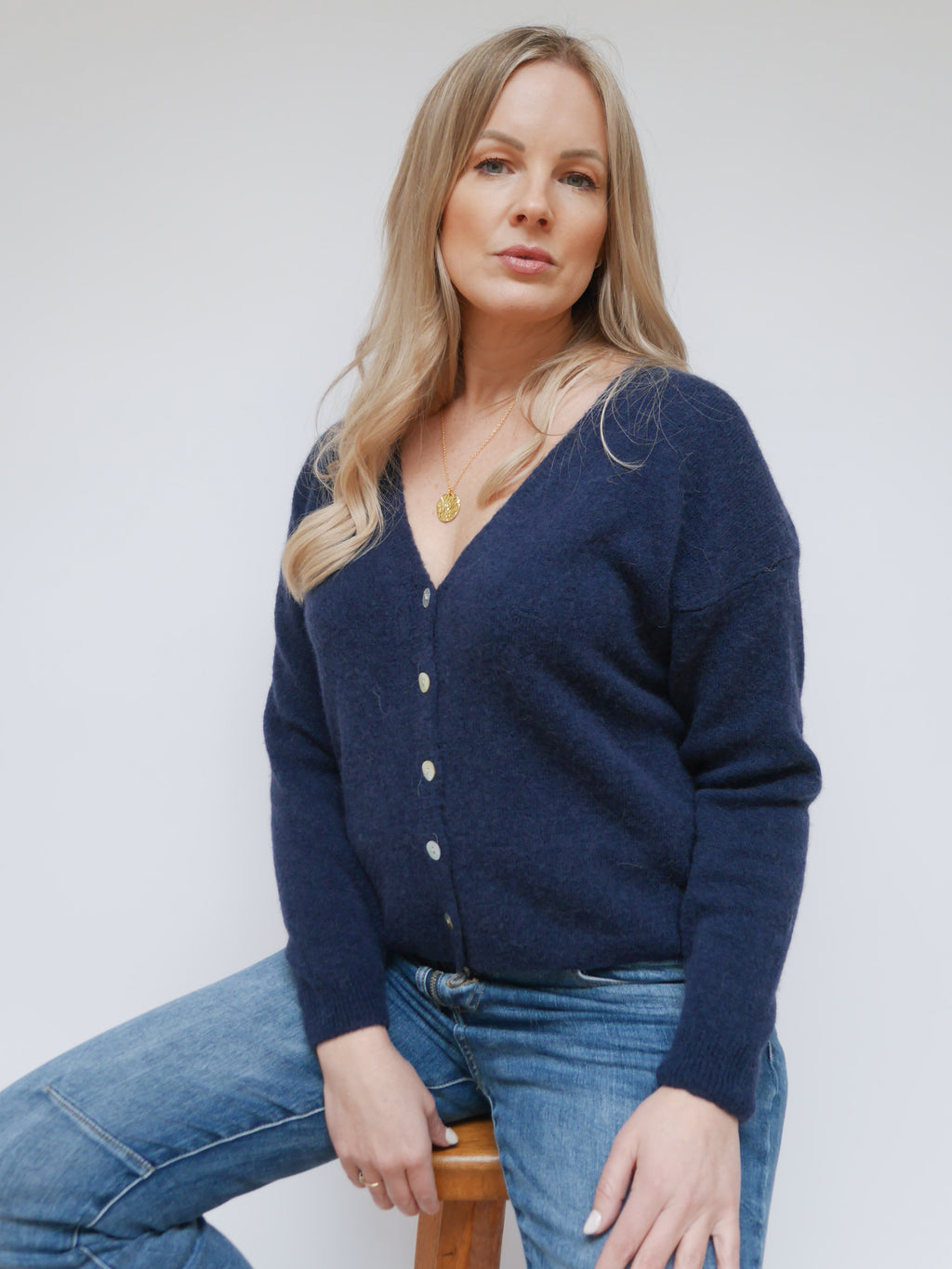 Ashley Cardigan Navy