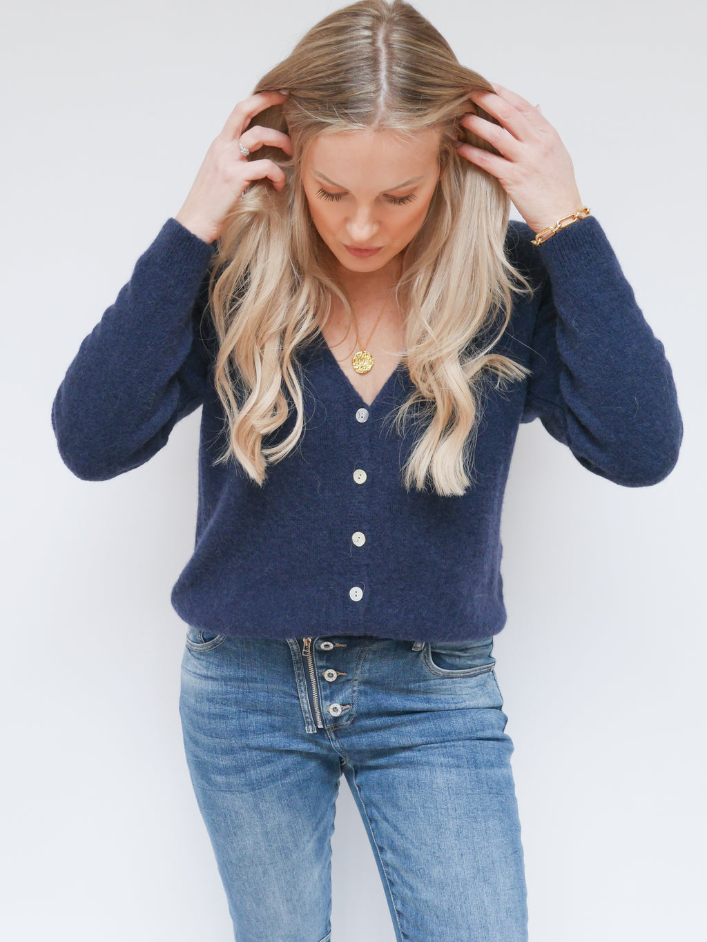 Ashley Cardigan Navy