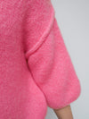 Abi Knit Mohair Candy Pink