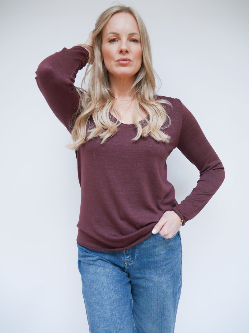 Susie Top Plum