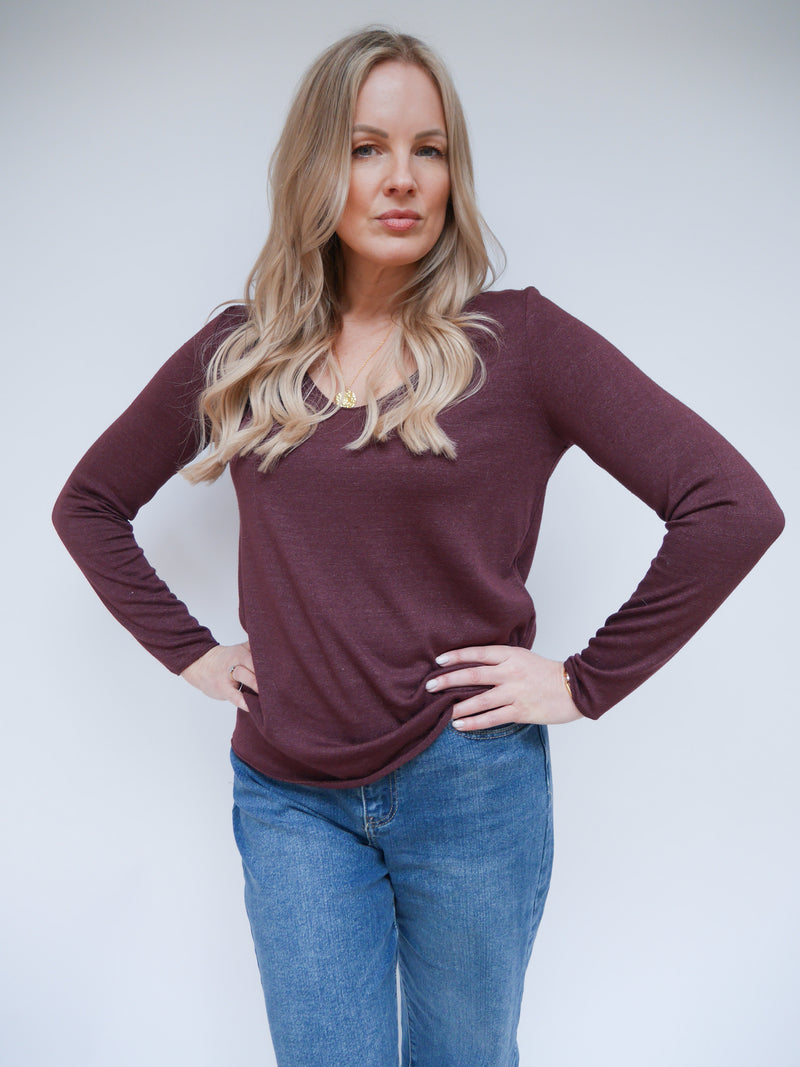 Susie Top Plum