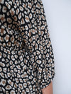 Ava Dress Neutral Leopard