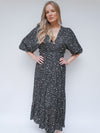 Ava Dress Charcoal