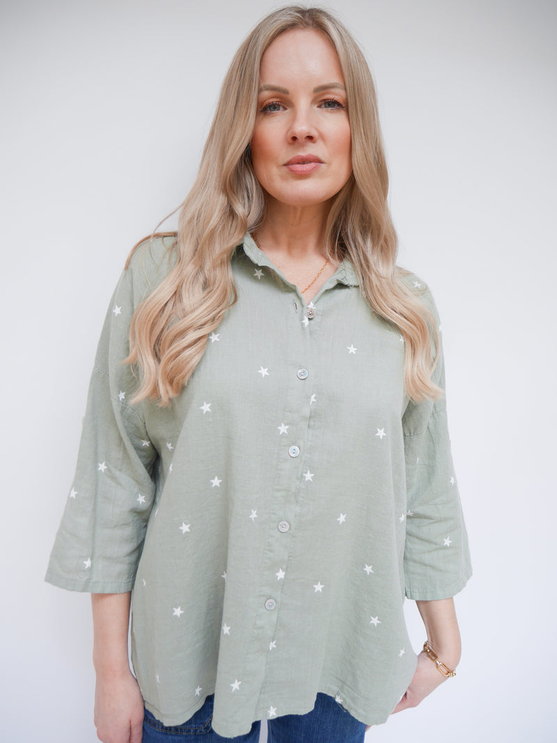 Amelia Blouse Khaki