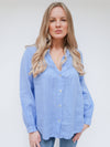 Carmen Blouse French Blue