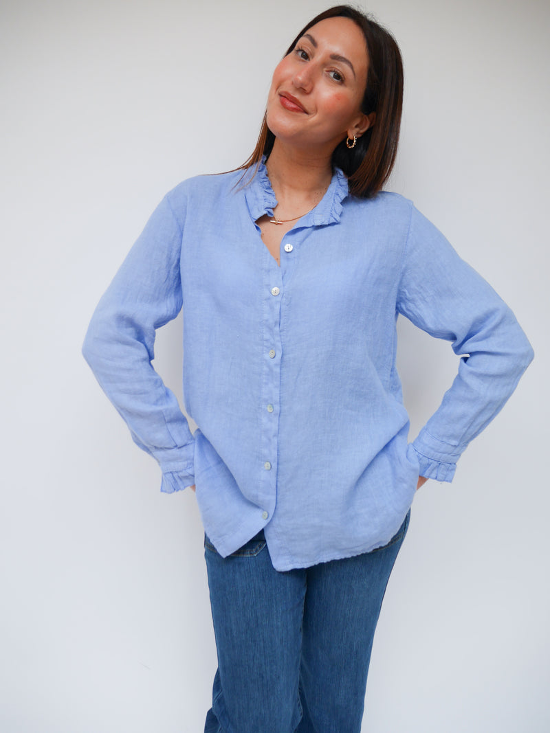 Anais Blouse French Blue