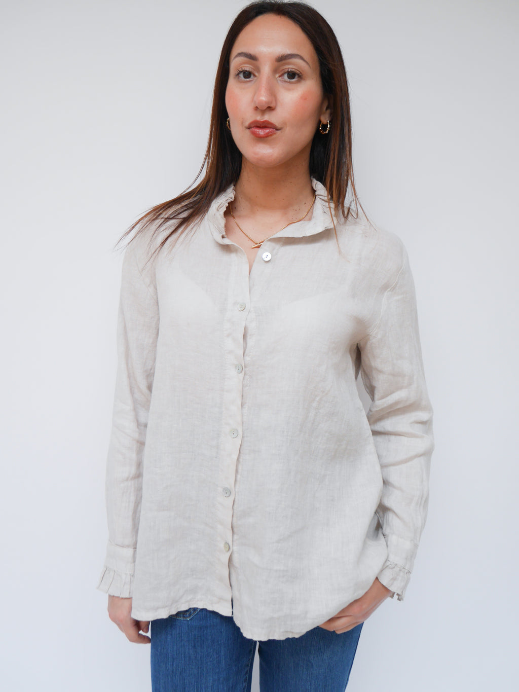 Anais Blouse Oyster