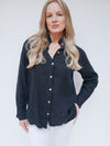 Anais Blouse Navy