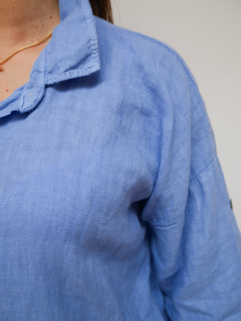 Ava Blouse French Blue