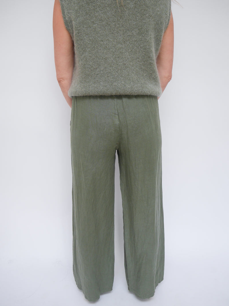 Tess Trousers Khaki