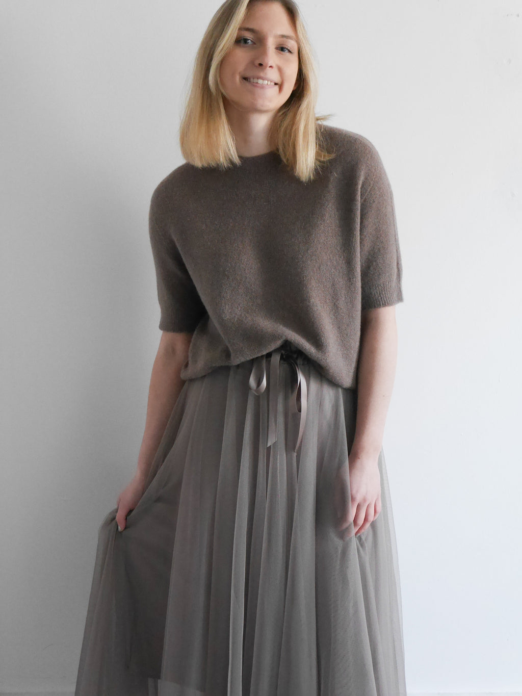 Tulle Skirt Mink