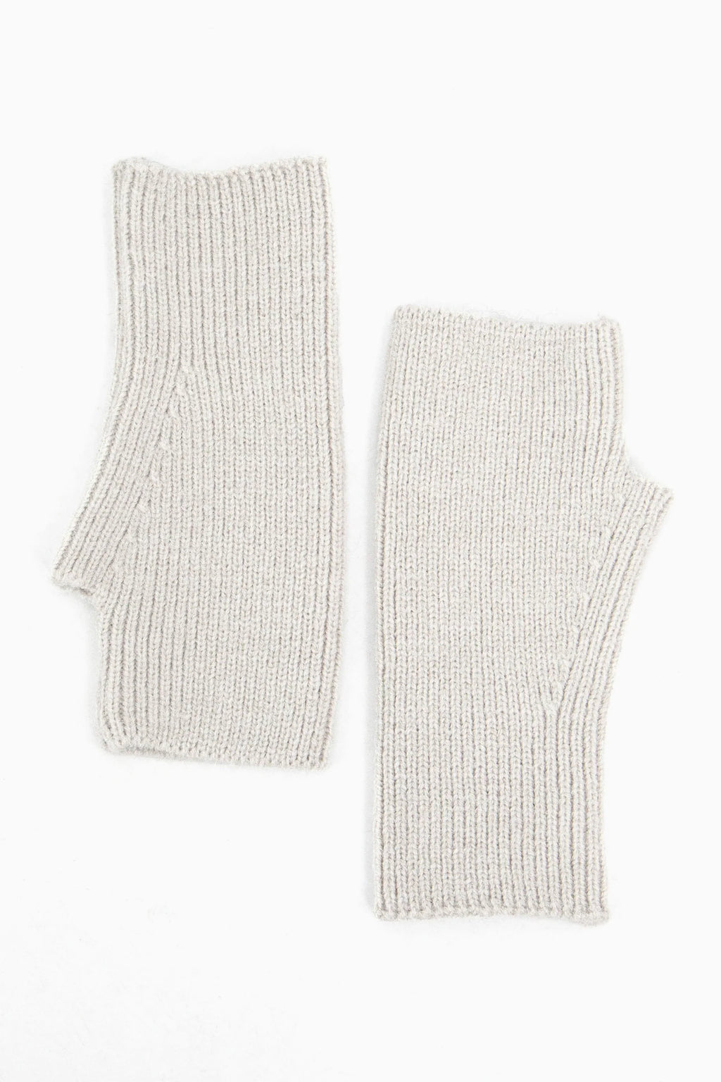 Light Grey Wrist Warmers