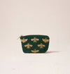 Elizabeth Scarlett Honey Bee Forest Velvet Coin Purse