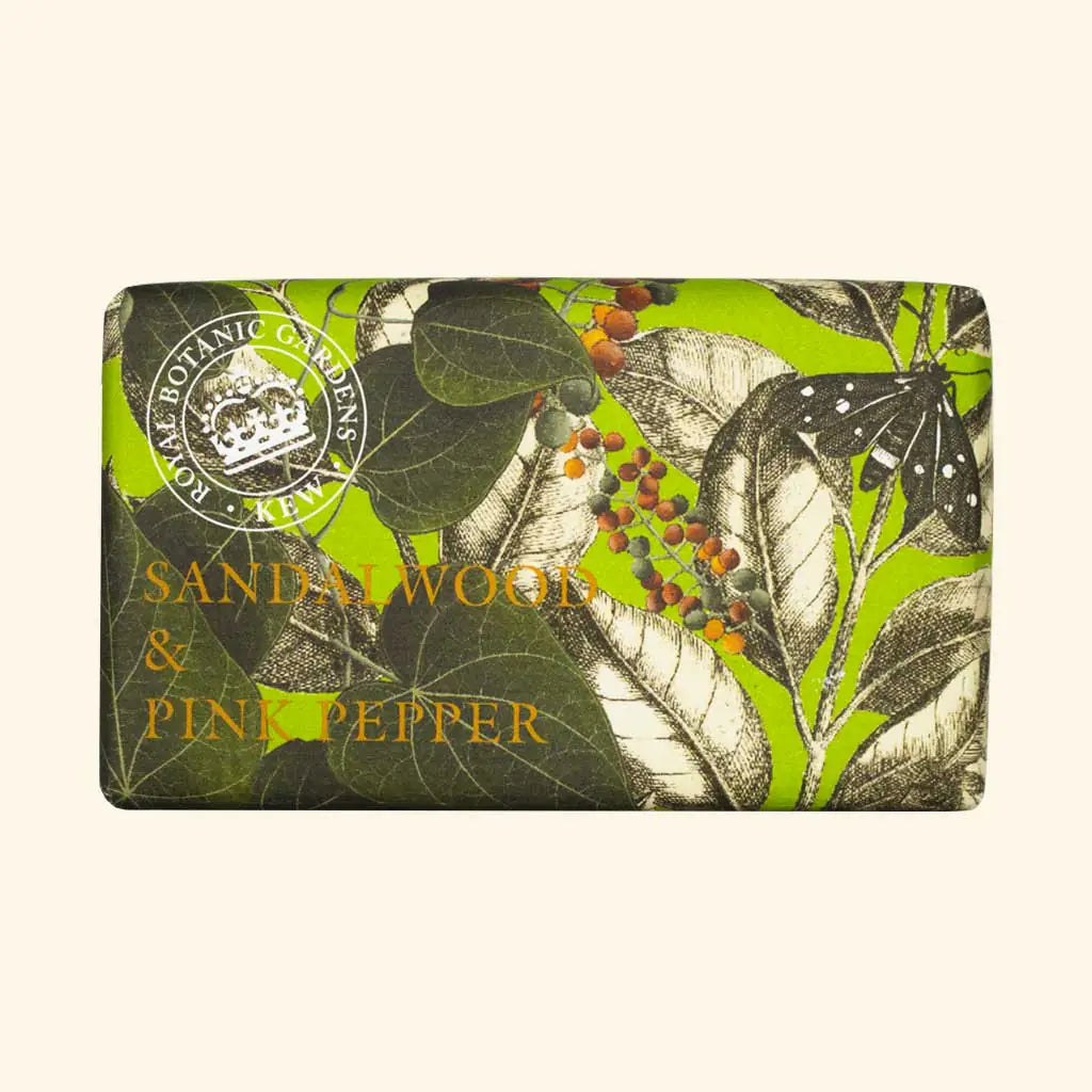 Kew Gardens Sandalwood & Pink Pepper Soap Bar