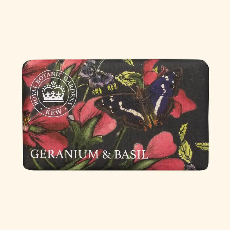 Kew Gardens Geranium & Basil Soap Bar