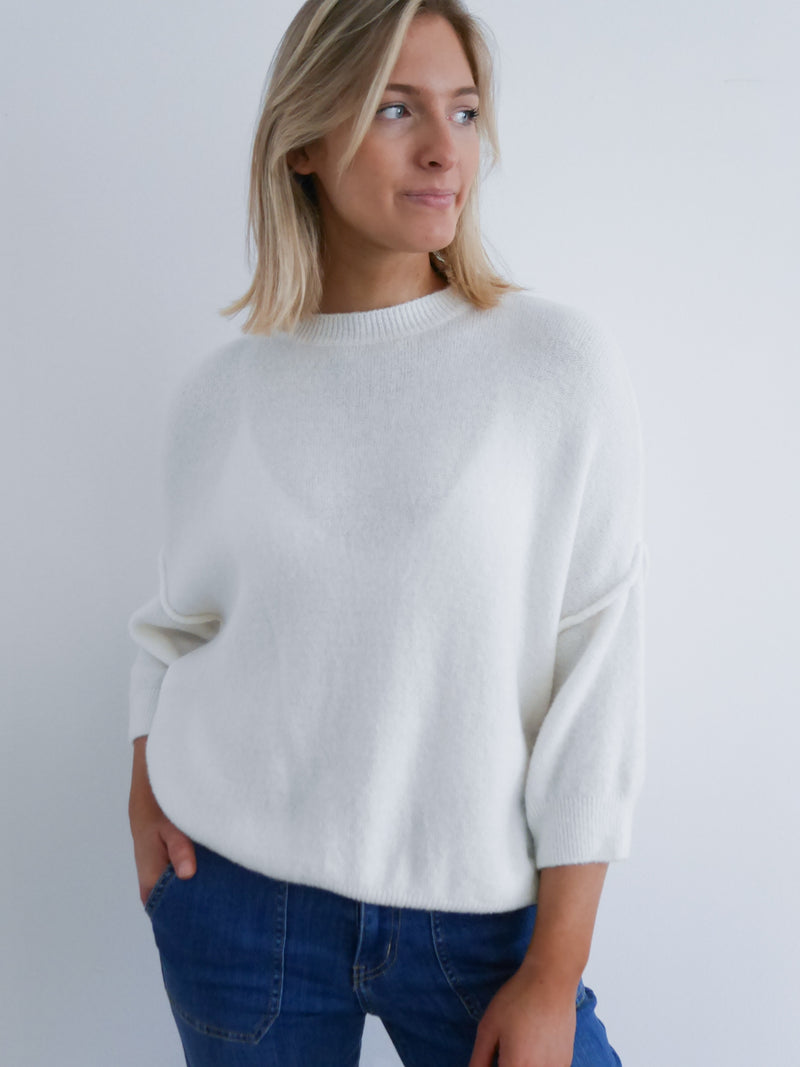 Abi Knit Winter White