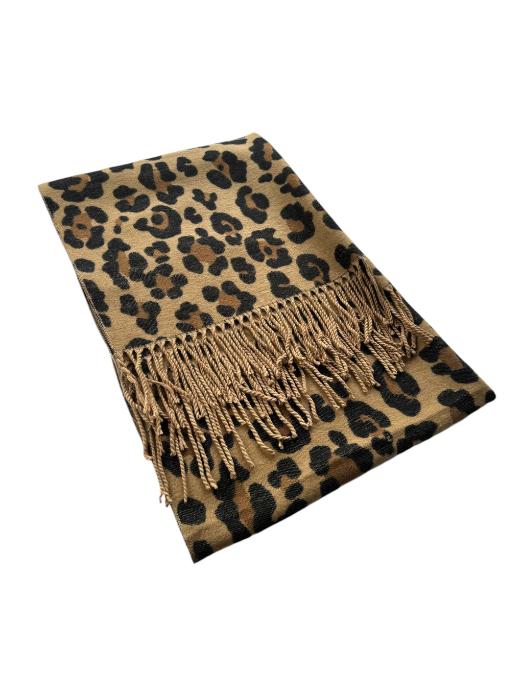 Leopard Tassel Blanket Scarf